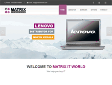 Tablet Screenshot of matrixitworld.com